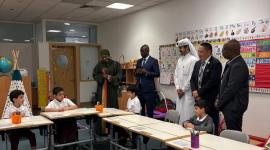 جانب من الزيارة