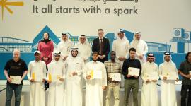 جانب من حفل التخرج