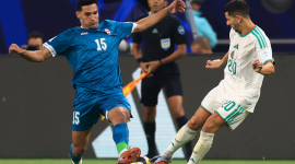 جانب من المباراة