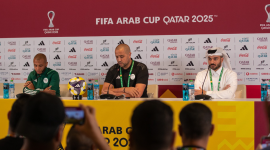 جانب من المؤتمر الصحفي