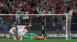 جانب من المباراة