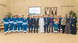 جانب من زيارة الوفد الأوزبكي