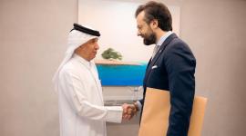 سعادة وزير الدولة للشؤون الخارجية تسلم الرسالة