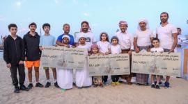 جانب من تتويج االفائزين