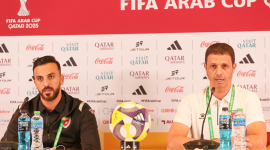 جانب من المؤتمر الصحفي