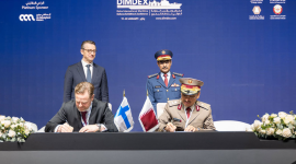 جانب من توقيع الاتفاقية