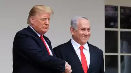 بنيامين نتنياهو ودونالد ترامب