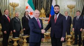 أحمد الشرع وفلاديمير بوتين