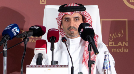 جانب من المؤتمر الصحفي