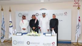 جانب من توقيع الاتفاقية