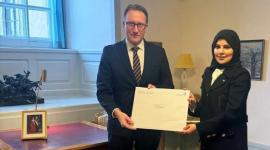 جانب من تسليم رسالة سمو الأمير