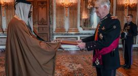 جانب من تسليم أوراق الاعتماد