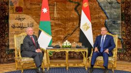 عبدالفتاح السيس والملك عبدالله الثاني