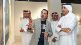 جانب من افتتاح المعرض