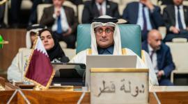 جانب من المشاركة القطرية في الاجتماعات