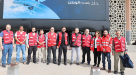 جانب من الحملة الطبية