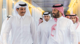 جانب من وصول سمو الأمير إلى جدة