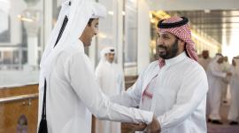 جانب من مغادرة سمو الأمير