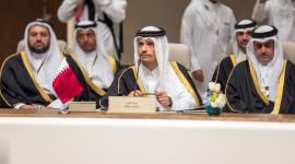 جانب من مشاركة معالي رئيس الوزراء في الاجتماع