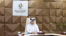 سعادة السيد سلطان بن سعد المريخي وزير الدولة للشؤون الخارجية