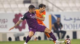 لقطة من مباراة السد وأم صلال