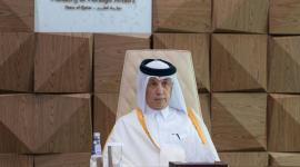 جانب من المشاركة القطرية في الاجتماع