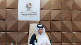 سعادة السيد سلطان بن سعد المريخي وزير الدولة للشؤون الخارجية