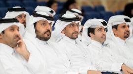 سعادة وزير العدل خلال حفل التكريم