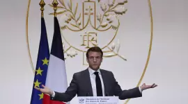 الرئيس الفرنسي إيمانويل ماكرون