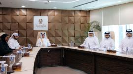 جانب من المشاركة القطرية في الاجتماع