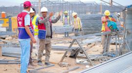 جانب من تنفيذ المشروع