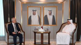 سعادة وزير الدولة للشؤون الخارجية تسلم الرسالة