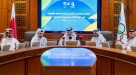 جانب من المؤتمر الصحفي