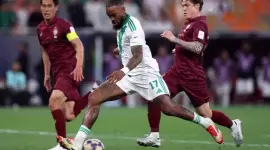 جانب من المباراة