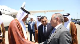 جانب من مراسم استقبال سعادة رئيس مجلس الشورى