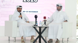 جانب من المؤتمر الصحفي