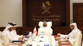 جانب من المشاركة القطرية في الاجتماع