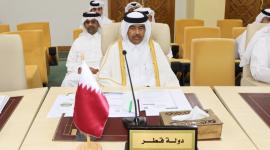 جانب من المشاركة القطرية في المؤتمر