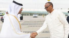 جانب من مراسم الاستقبال