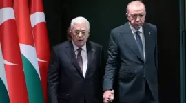 رجب طيب أردوغان ومحمود عباس