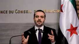 وزير الخارجية في الحكومة السورية أسعد الشيباني