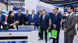 جانب من المشاركة القطرية بالمنتدى