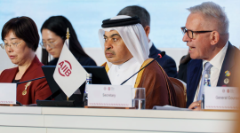السيد علي بن أحمد الكواري وزير المالية