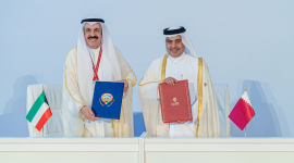 جانب من توقيع الاتفاقية