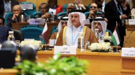 جانب من المشاركة القطرية في الاجتماعات