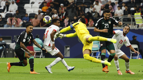 جانب من المباراة