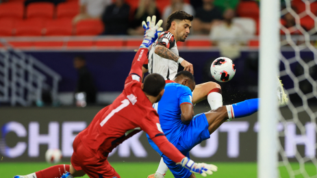 جانب من المباراة