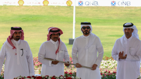 جانب من تتويج االفائزين