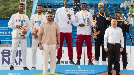 جانب من تتويج االفائزين