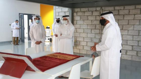 جانب من زيارة ويز الثقافة والتراث